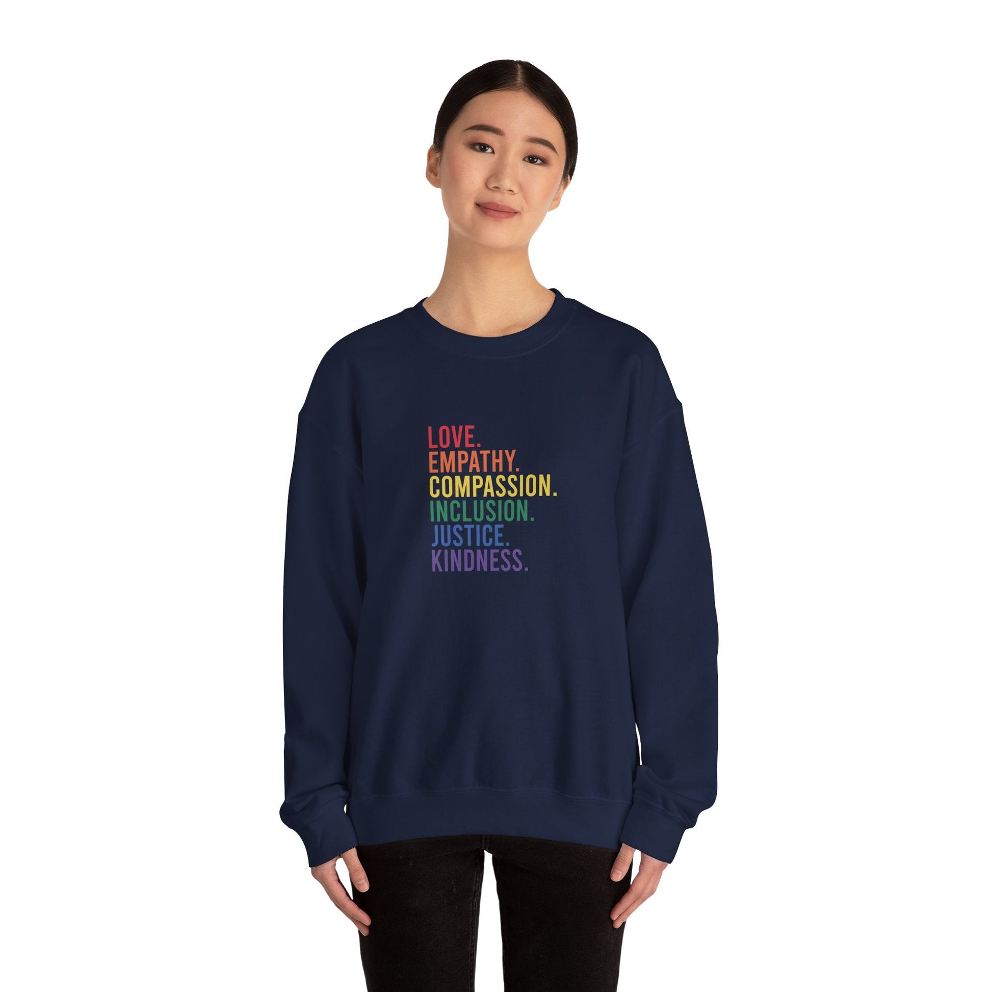 Love Empathy Sweatshirt - Sweatshirt - The Lucky Wombat