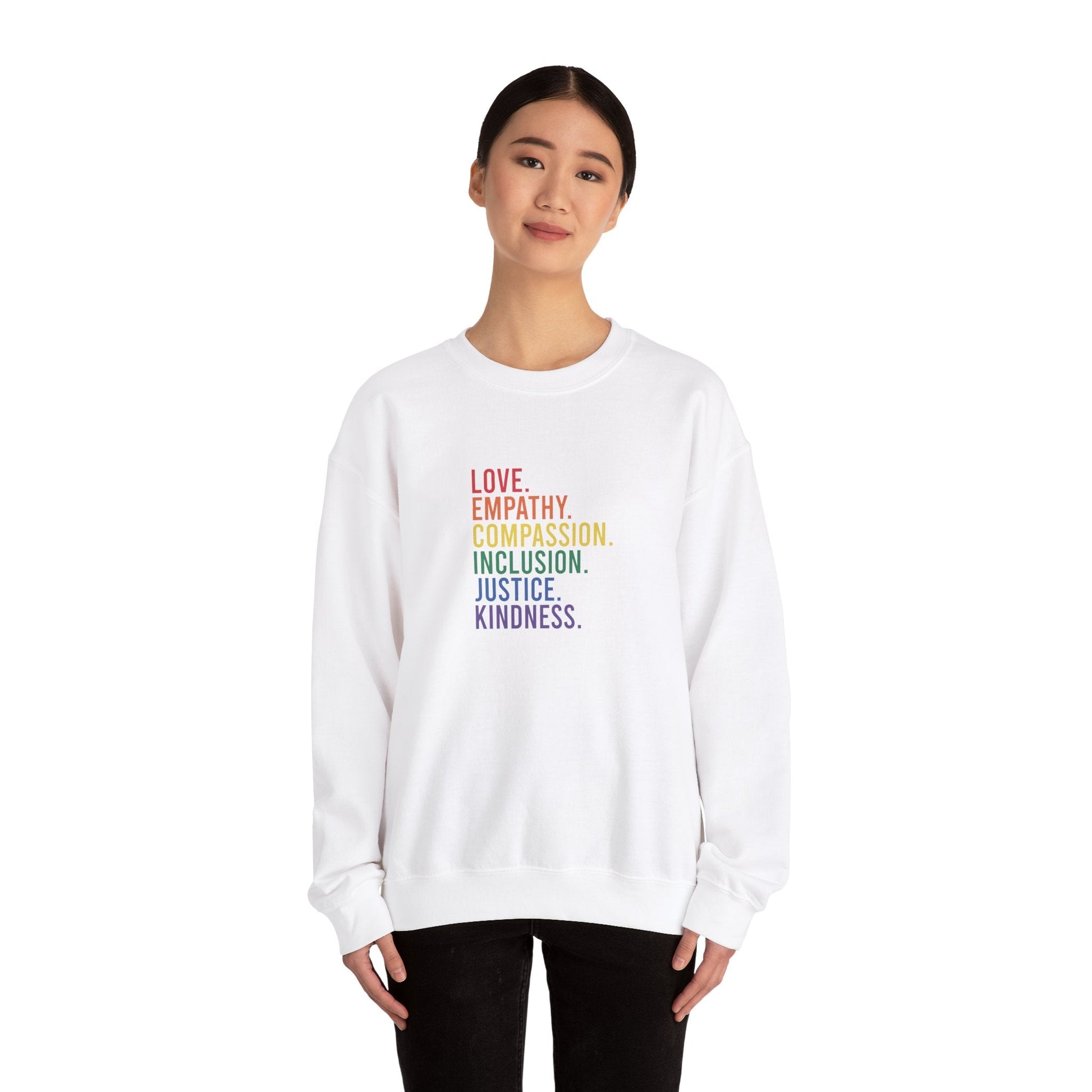 Love Empathy Sweatshirt - Sweatshirt - The Lucky Wombat