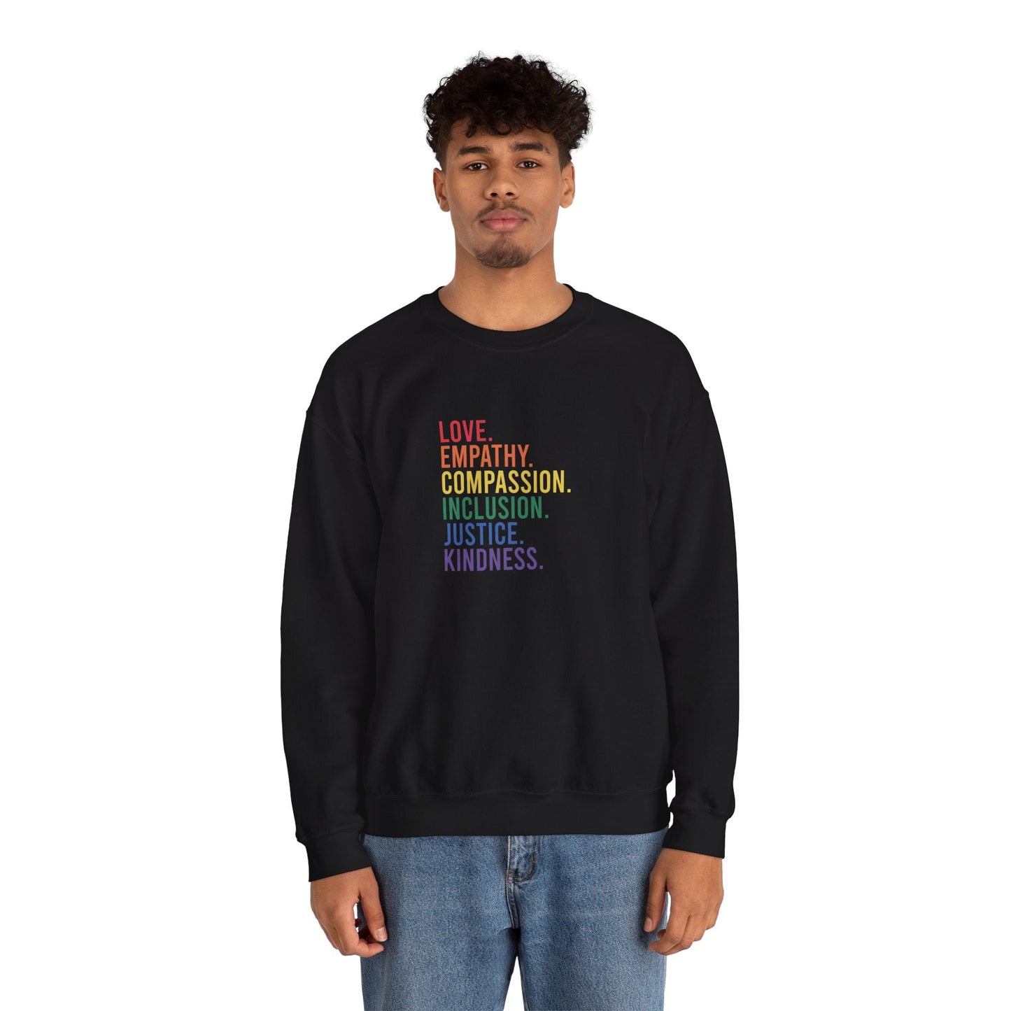 Love Empathy Sweatshirt - Sweatshirt - The Lucky Wombat