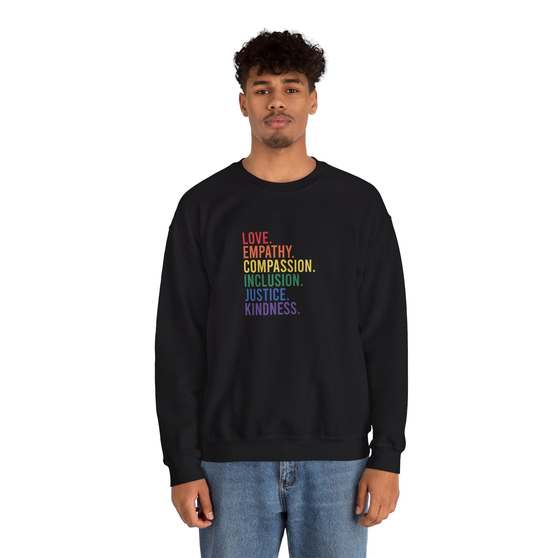 Love Empathy Sweatshirt - Sweatshirt - The Lucky Wombat