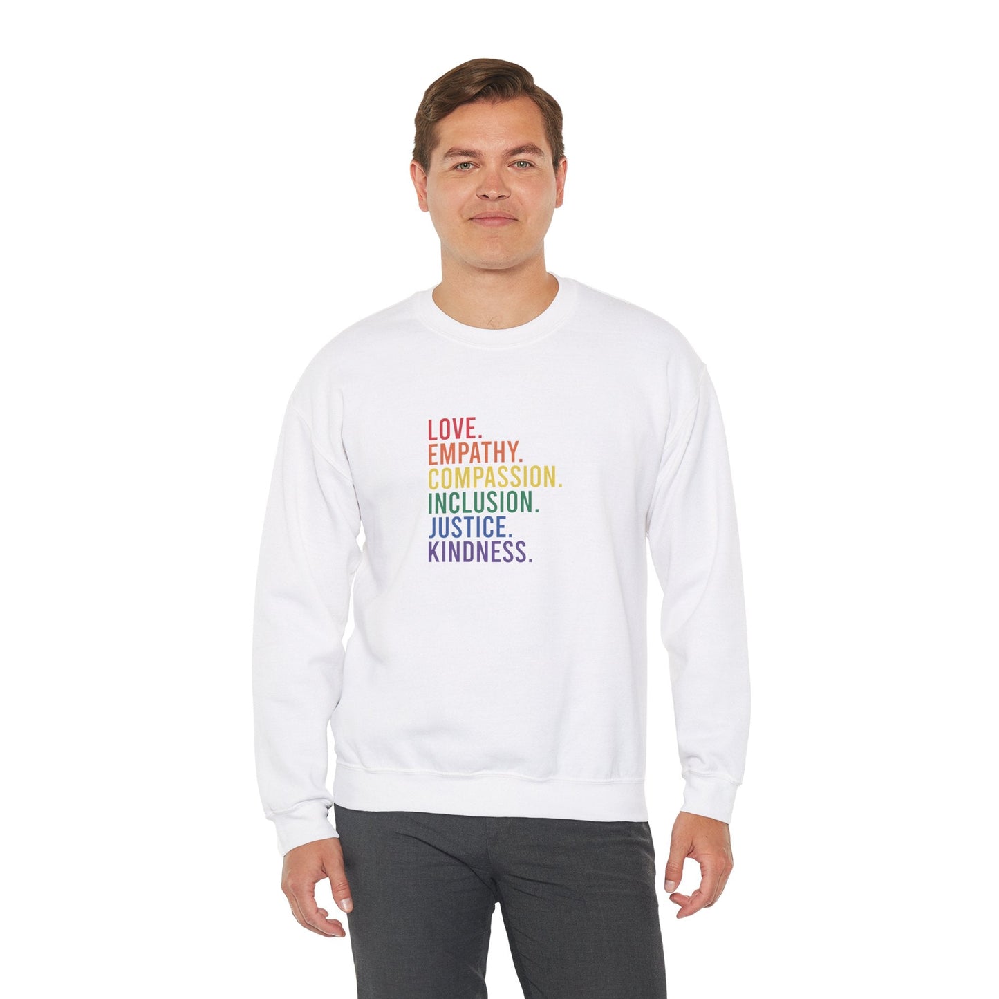 Love Empathy Sweatshirt - Sweatshirt - The Lucky Wombat