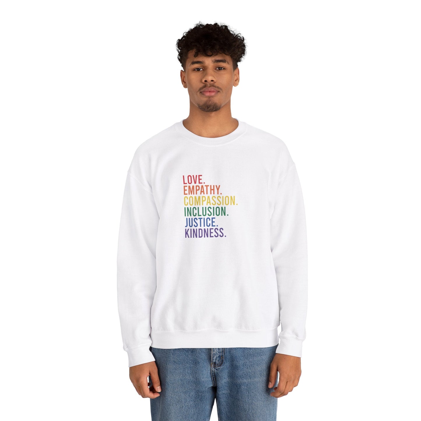 Love Empathy Sweatshirt - Sweatshirt - The Lucky Wombat