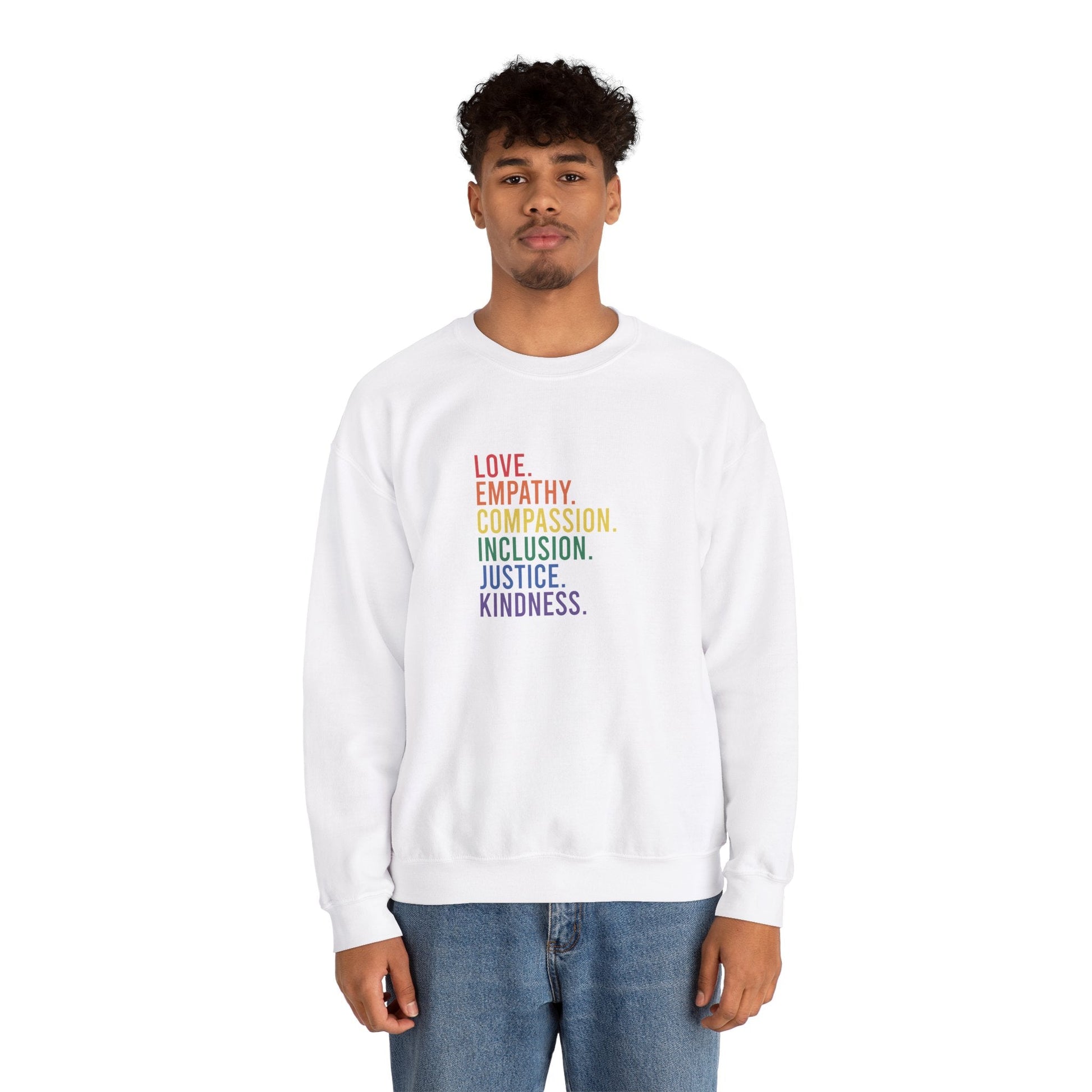 Love Empathy Sweatshirt - Sweatshirt - The Lucky Wombat