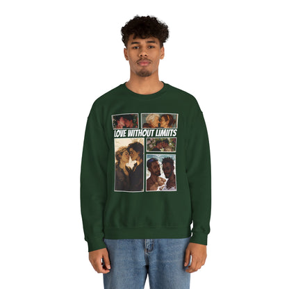 Love Without Limits - V003 - Unisex Sweatshirt - Sweatshirt - The Lucky Wombat