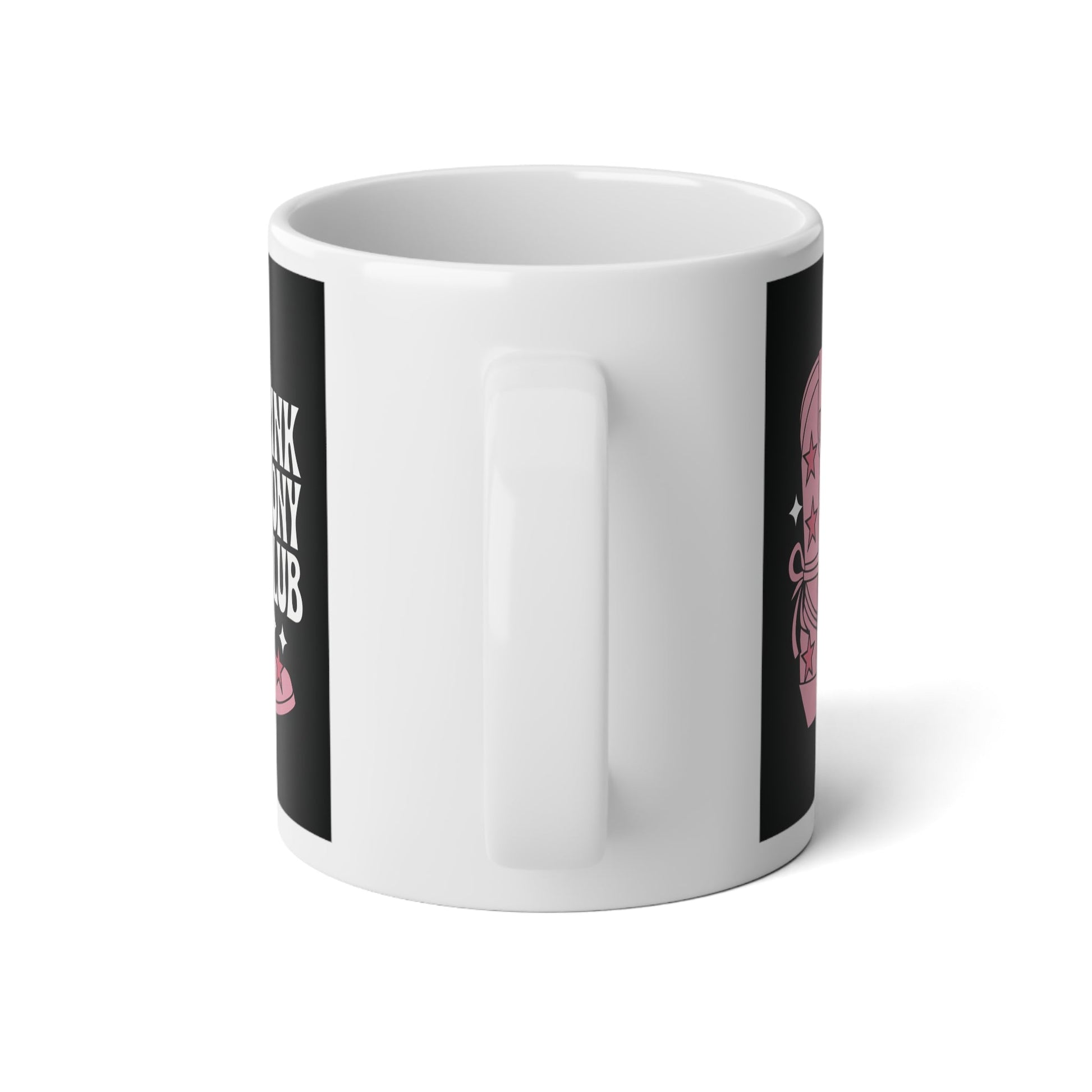 Pink Pony Club Mega Mug - 20oz Ceramic Cup - Mug - The Lucky Wombat