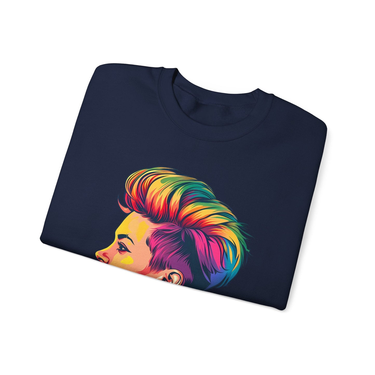 Pixie Haircut - Unisex Sweatshirt - Sweatshirt - The Lucky Wombat