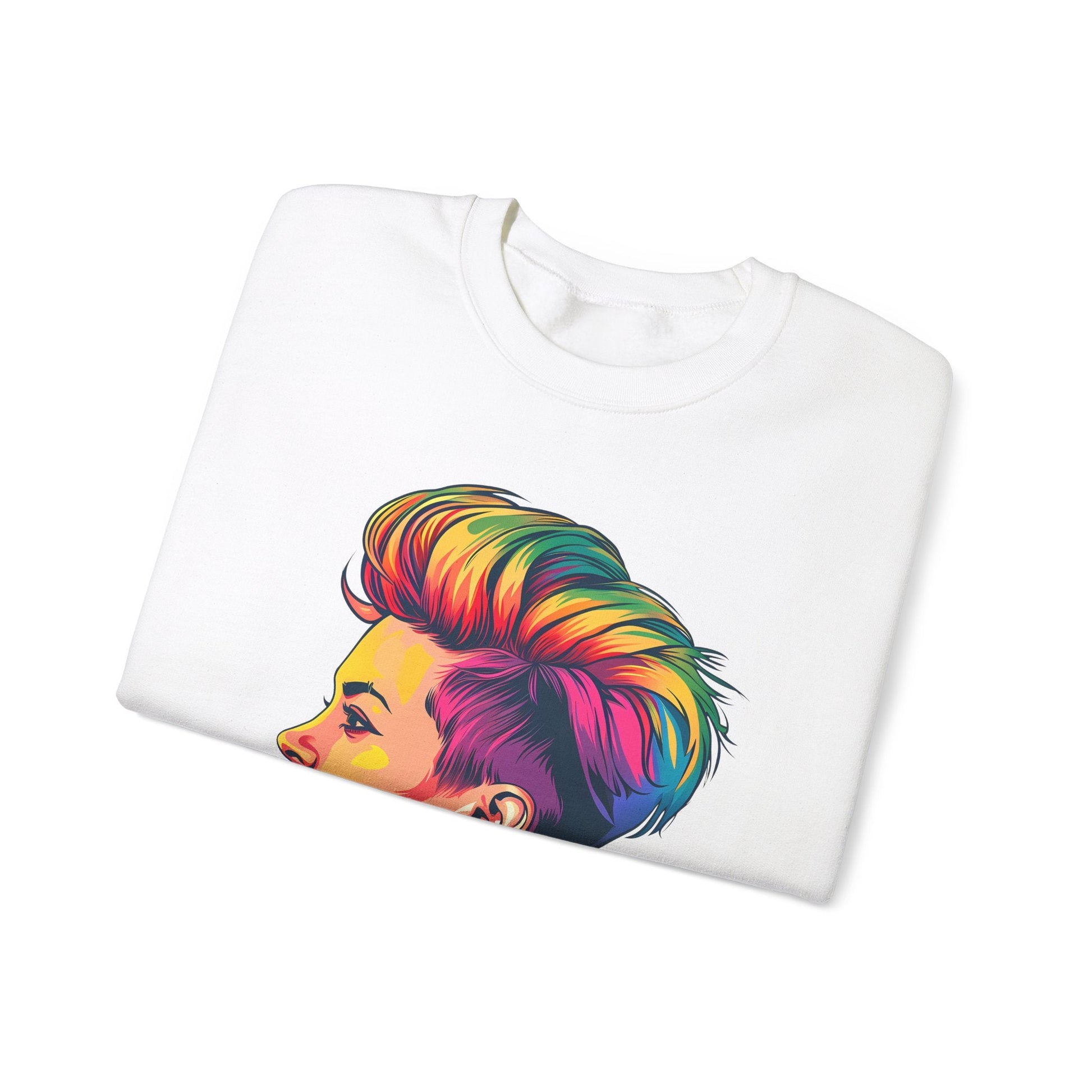 Pixie Haircut - Unisex Sweatshirt - Sweatshirt - The Lucky Wombat