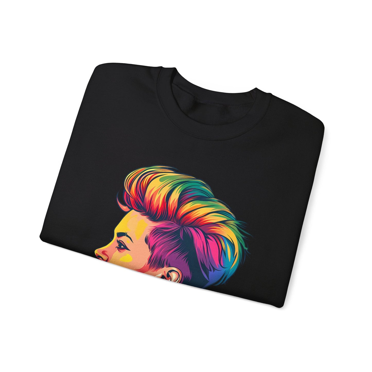 Pixie Haircut - Unisex Sweatshirt - Sweatshirt - The Lucky Wombat