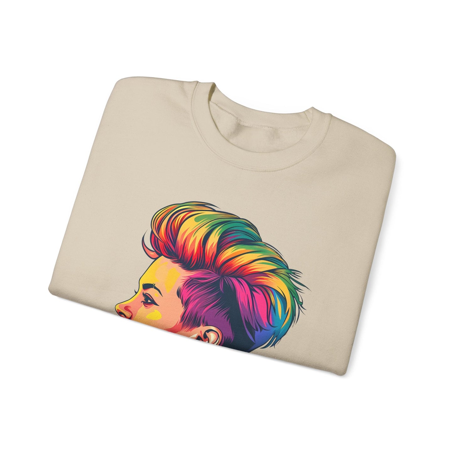 Pixie Haircut - Unisex Sweatshirt - Sweatshirt - The Lucky Wombat