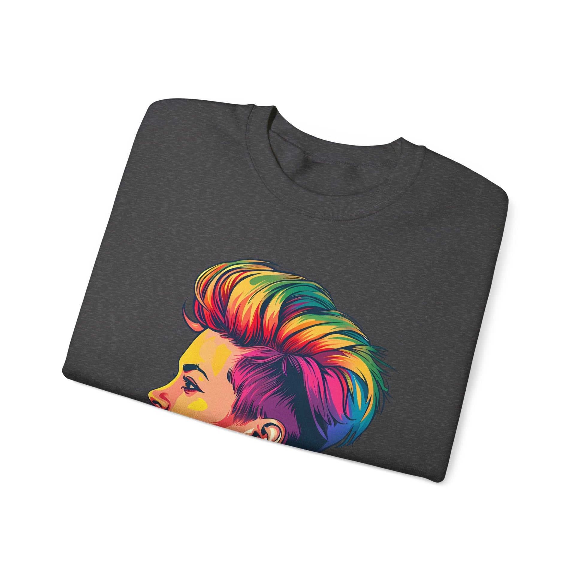 Pixie Haircut - Unisex Sweatshirt - Sweatshirt - The Lucky Wombat