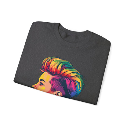 Pixie Haircut - Unisex Sweatshirt - Sweatshirt - The Lucky Wombat