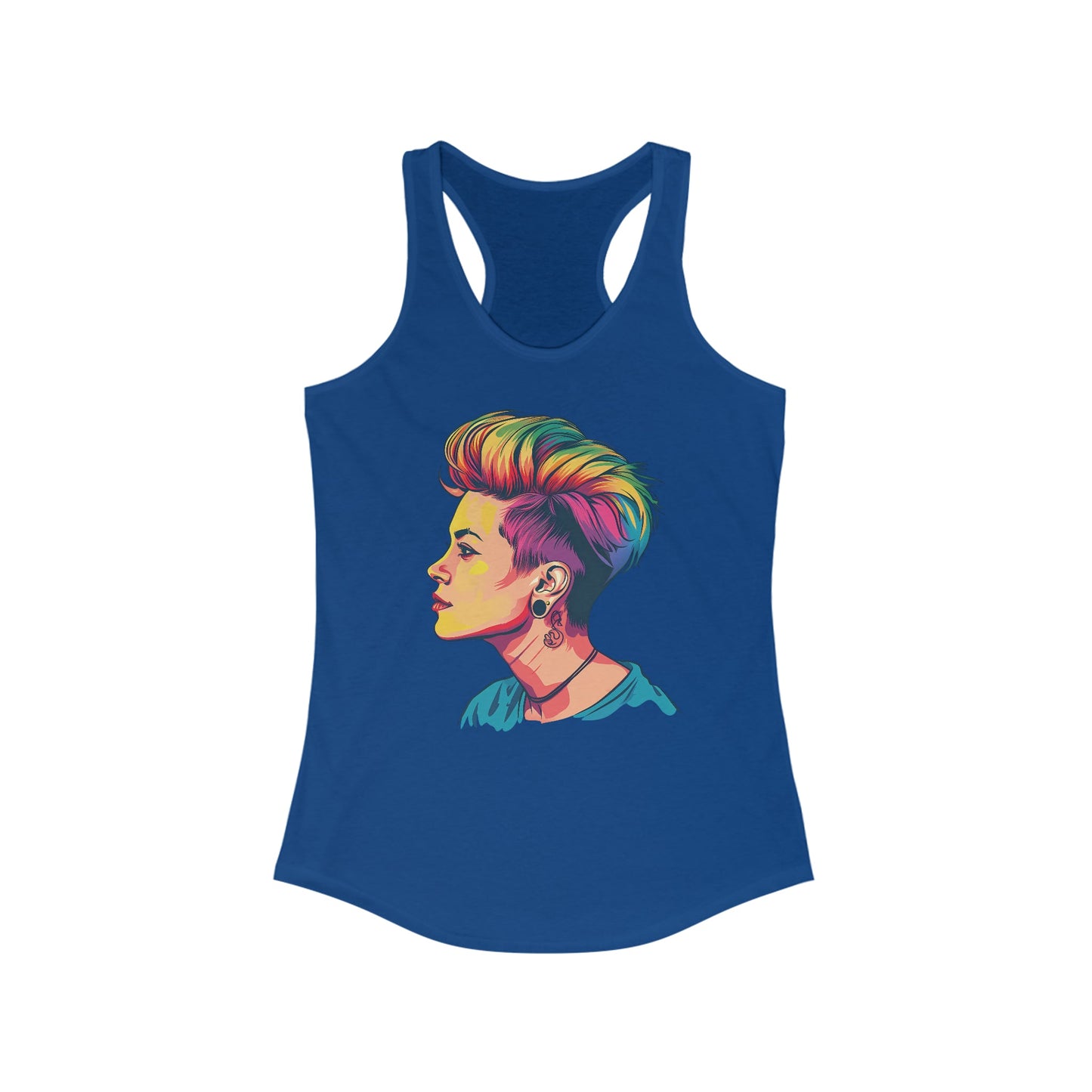 Pixie Haircut - Women's Tank Top - Tank Top - The Lucky Wombat