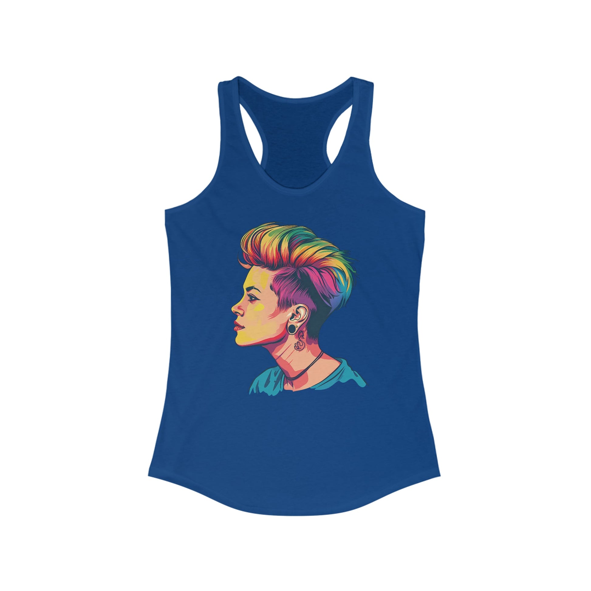 Pixie Haircut - Women's Tank Top - Tank Top - The Lucky Wombat