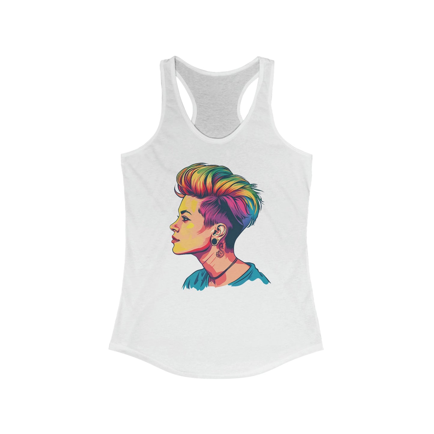 Pixie Haircut - Women's Tank Top - Tank Top - The Lucky Wombat