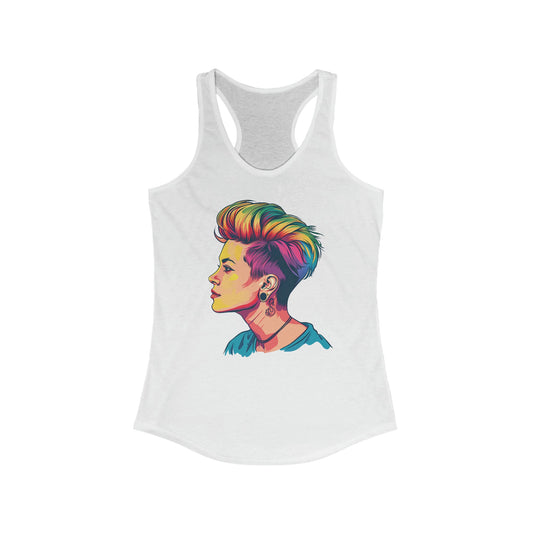Pixie Haircut - Women's Tank Top - Tank Top - The Lucky Wombat