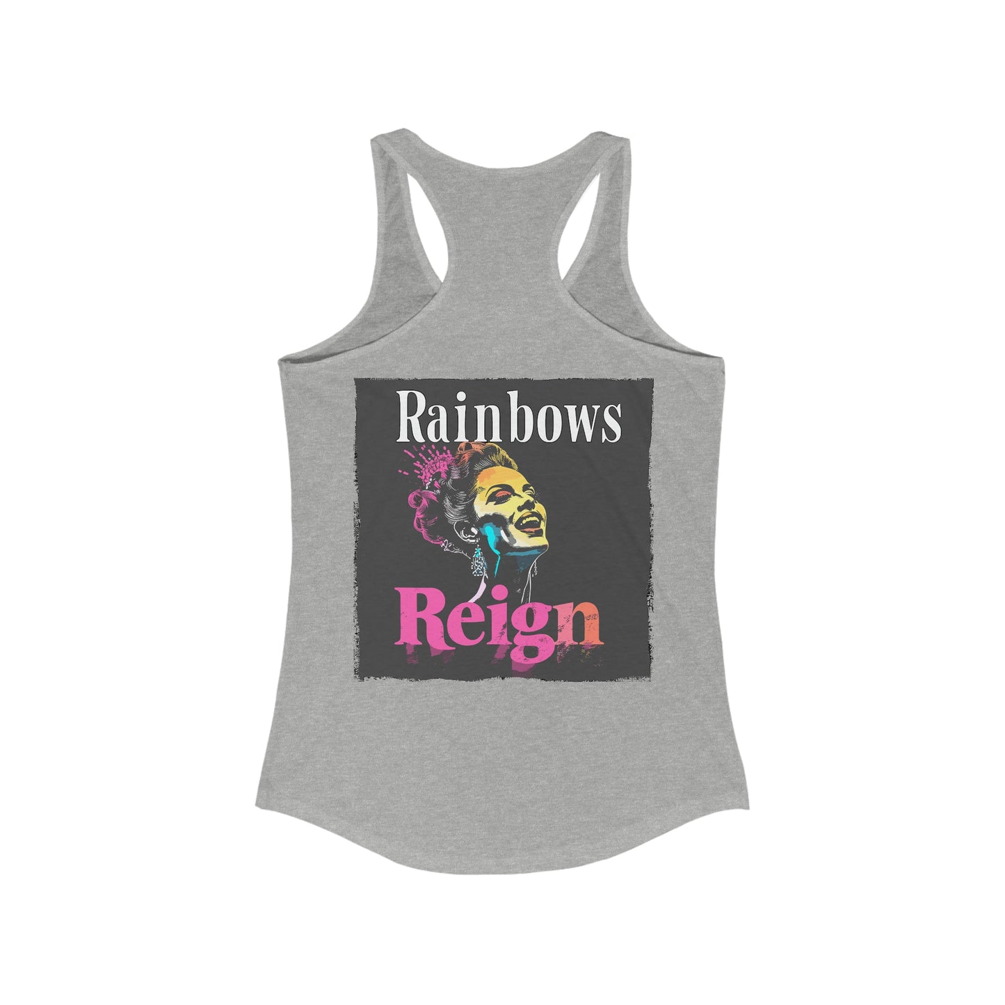 Rainbows Reign - Tank Top - Tank Top - The Lucky Wombat