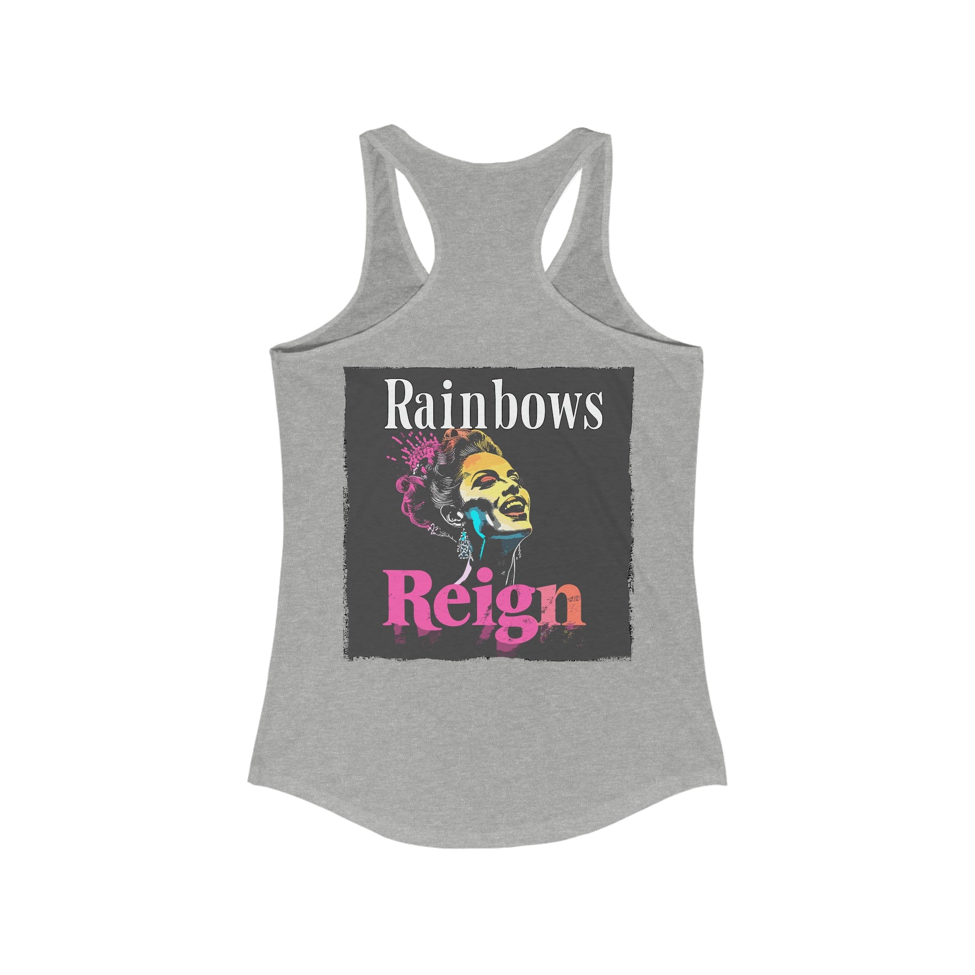 Rainbows Reign - Tank Top - Tank Top - The Lucky Wombat