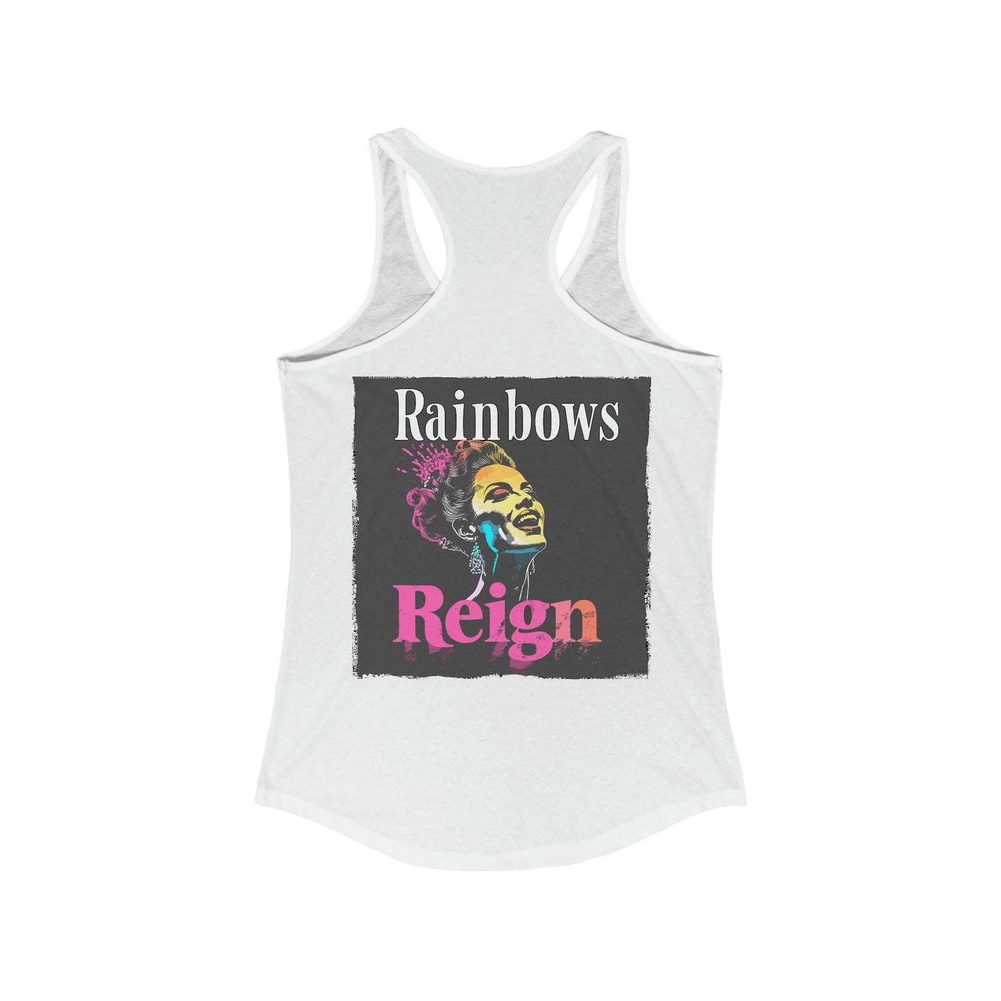 Rainbows Reign - Tank Top - Tank Top - The Lucky Wombat