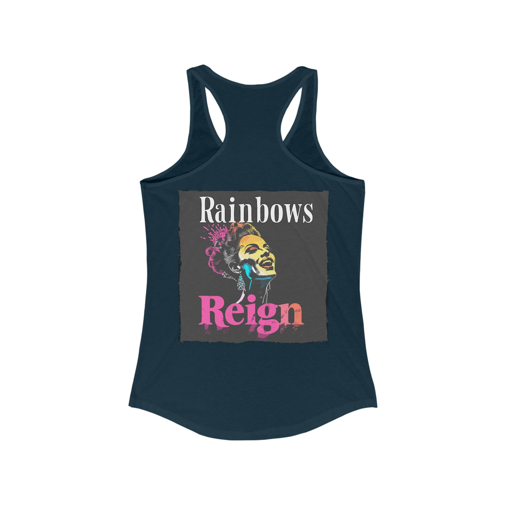 Rainbows Reign - Tank Top - Tank Top - The Lucky Wombat