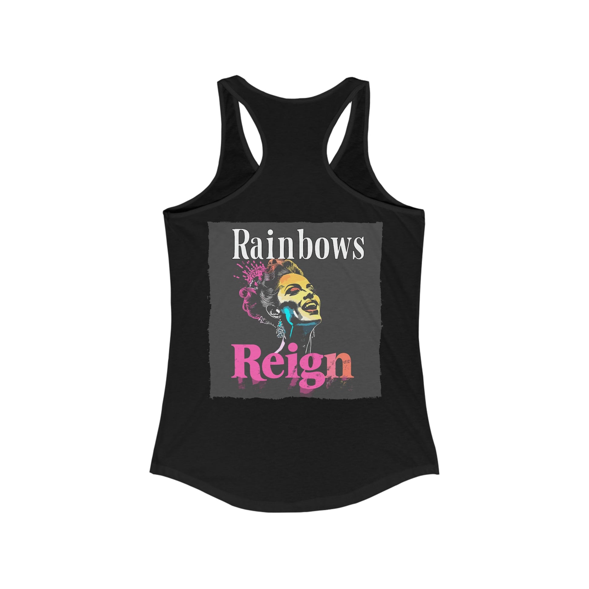 Rainbows Reign - Tank Top - Tank Top - The Lucky Wombat
