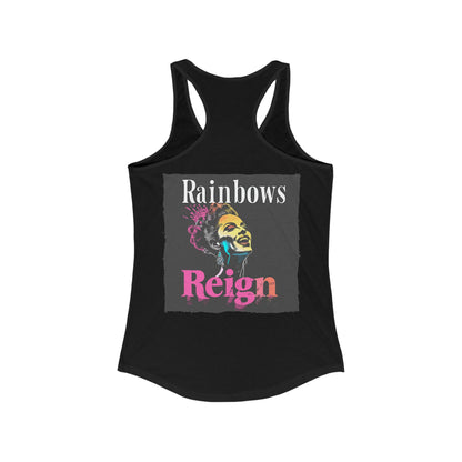 Rainbows Reign - Tank Top - Tank Top - The Lucky Wombat