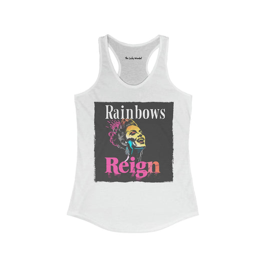 Rainbows Reign - Tank Top - Tank Top - The Lucky Wombat