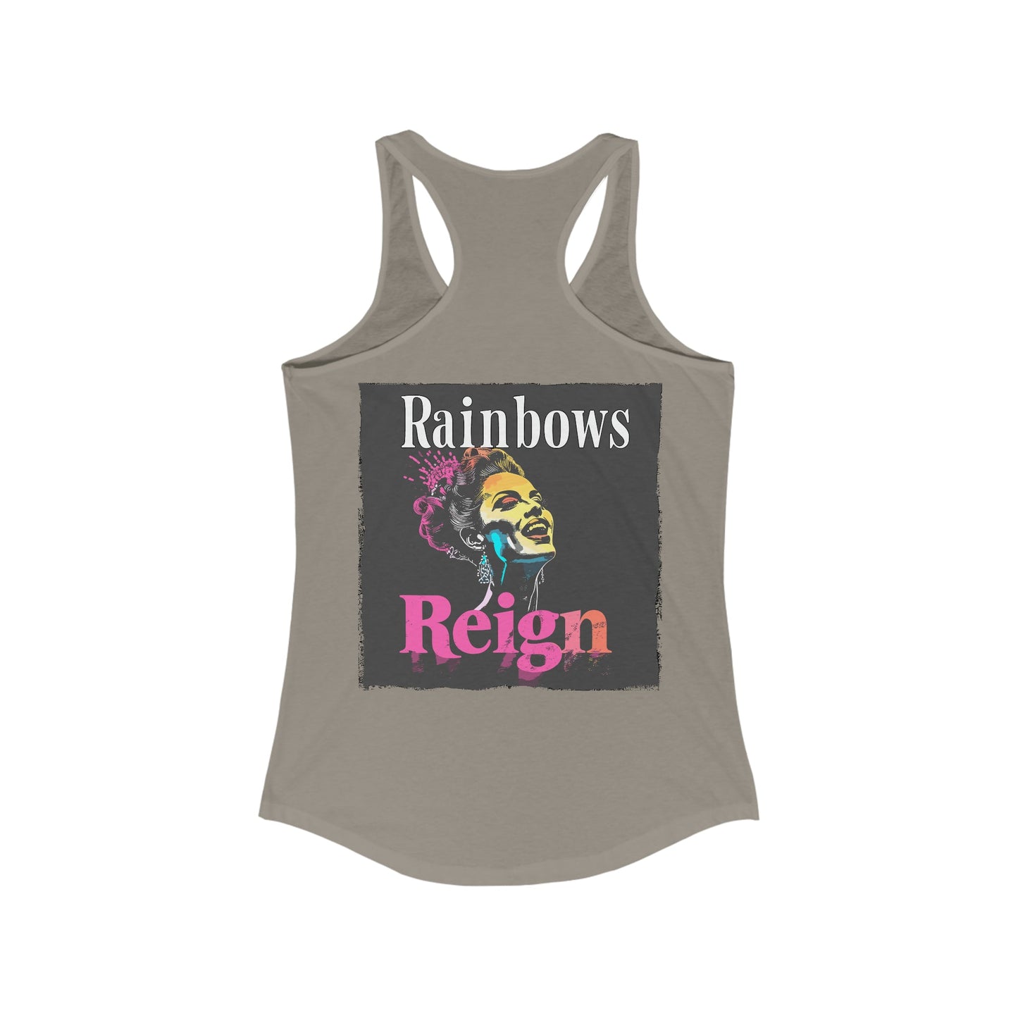 Rainbows Reign - Tank Top - Tank Top - The Lucky Wombat