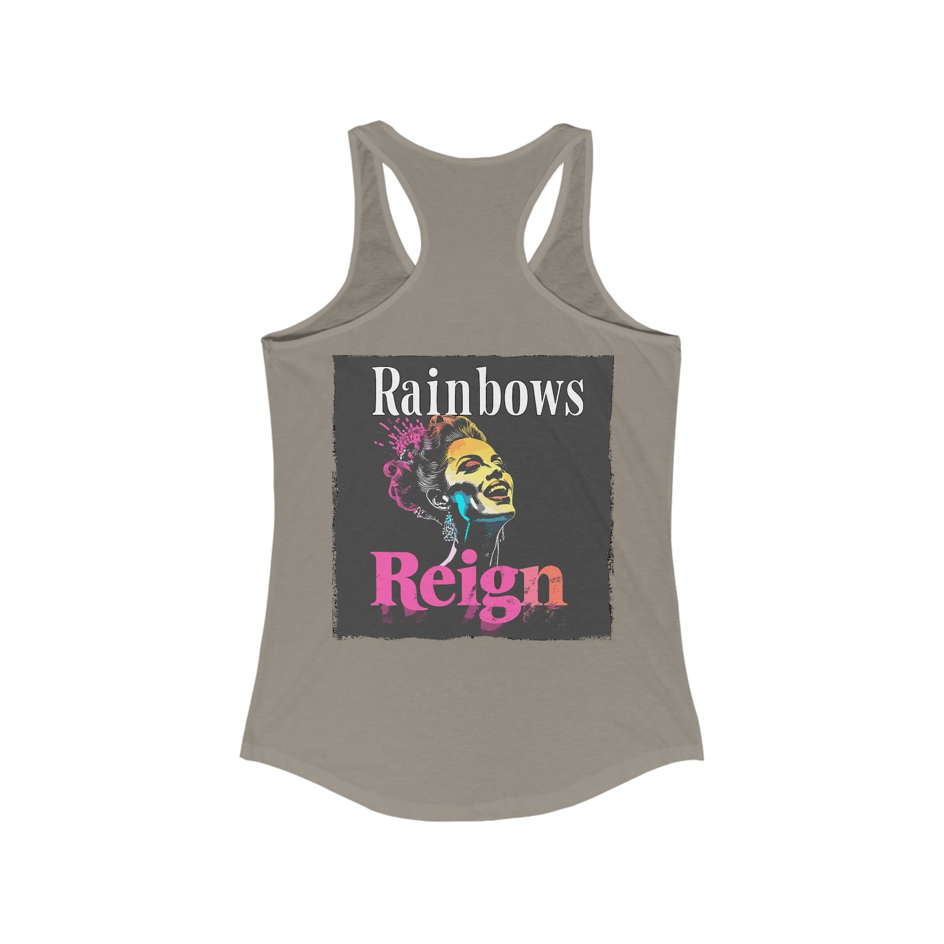 Rainbows Reign - Tank Top - Tank Top - The Lucky Wombat