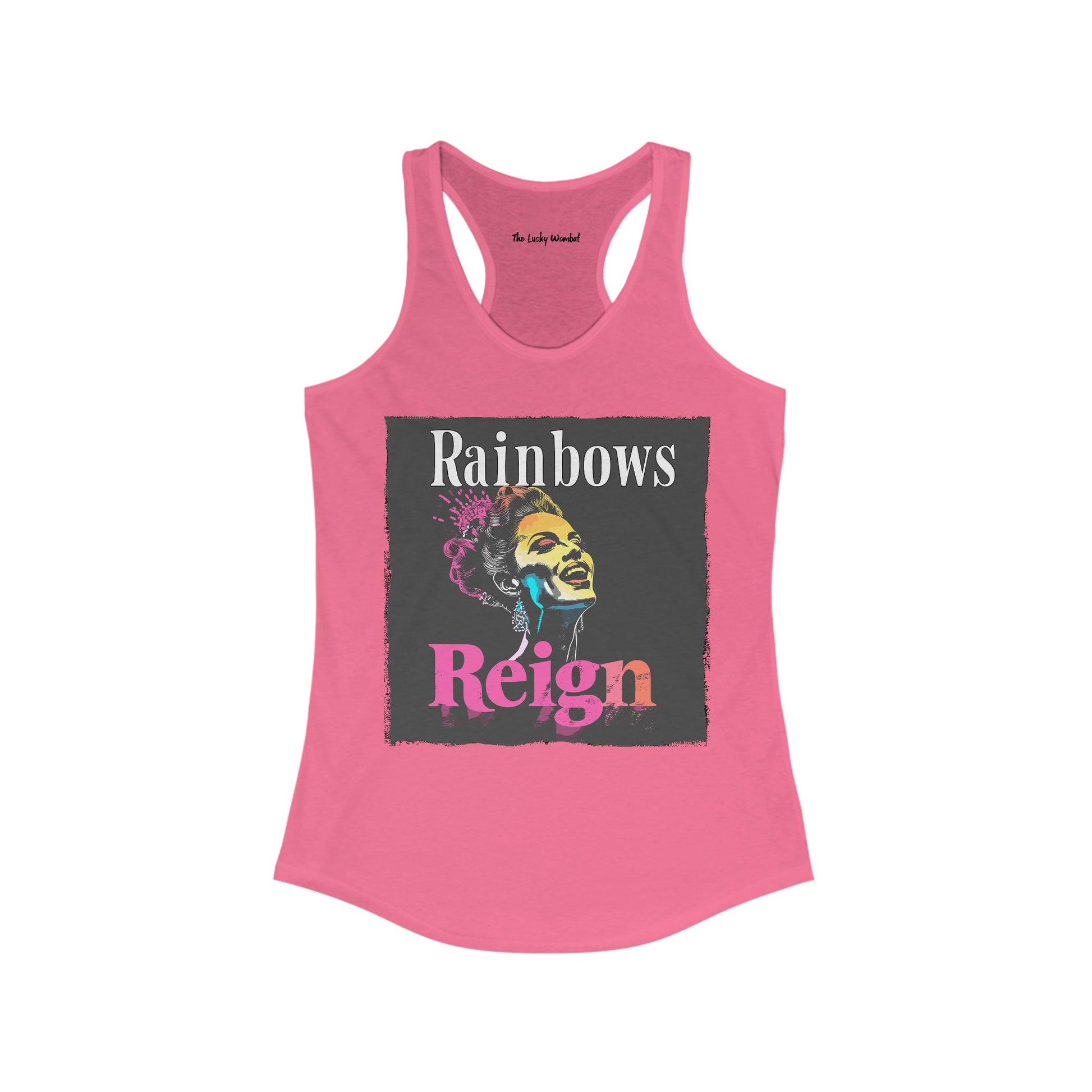 Rainbows Reign - Tank Top - Tank Top - The Lucky Wombat