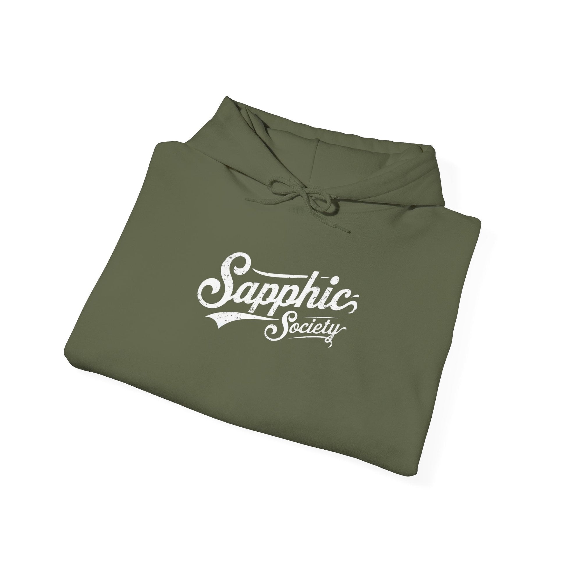 Sapphic Society Hoodie - Hoodie - The Lucky Wombat