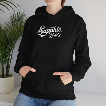Sapphic Society Hoodie - Hoodie - The Lucky Wombat