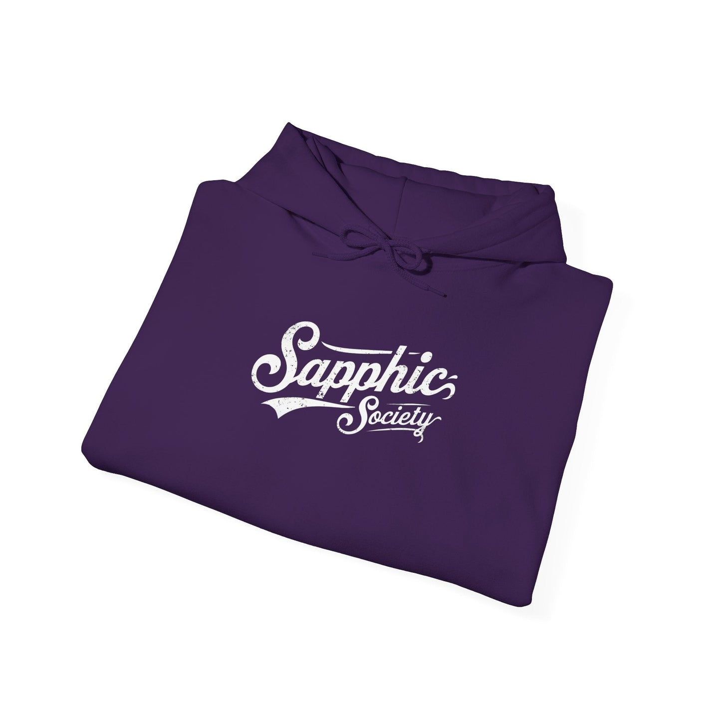 Sapphic Society Hoodie - Hoodie - The Lucky Wombat