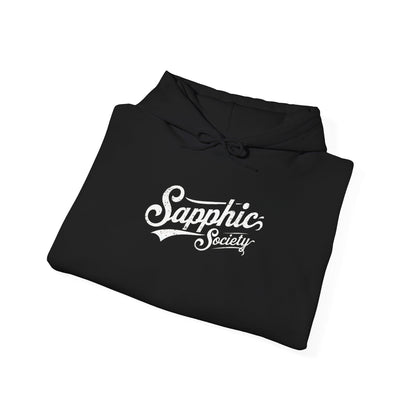 Sapphic Society Hoodie - Hoodie - The Lucky Wombat