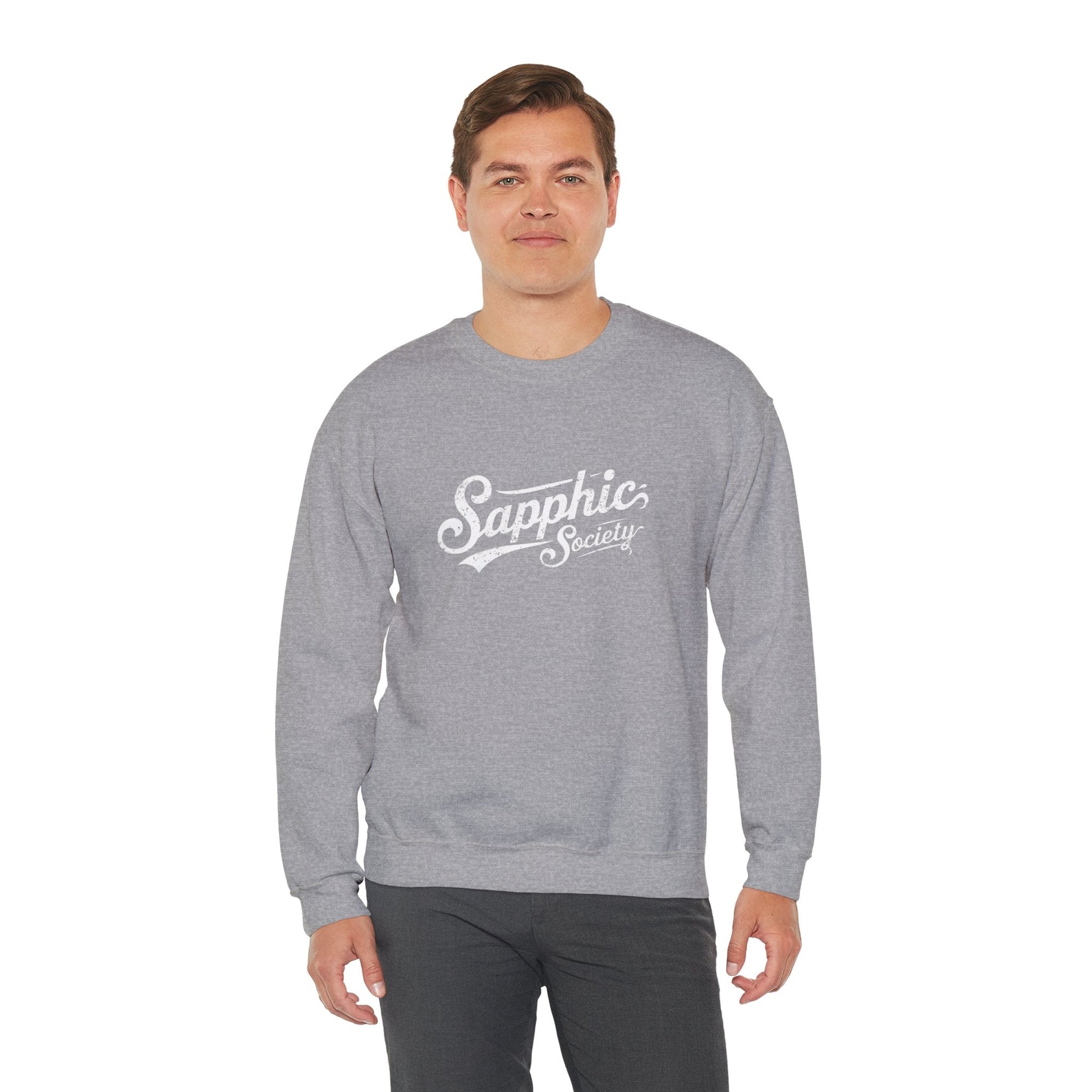 Sapphic Society Sweatshirt - Sweatshirt - The Lucky Wombat