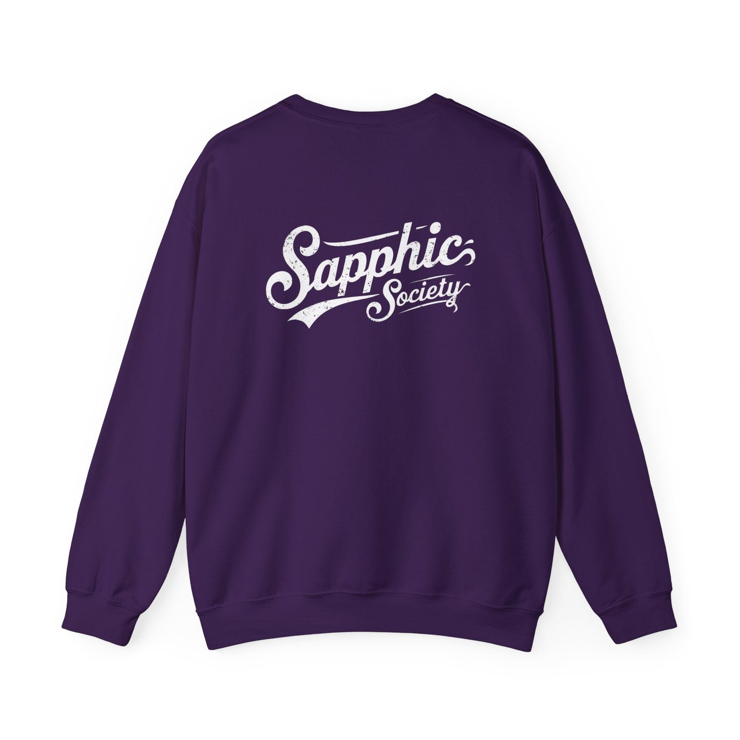 Sapphic Society Sweatshirt - Sweatshirt - The Lucky Wombat