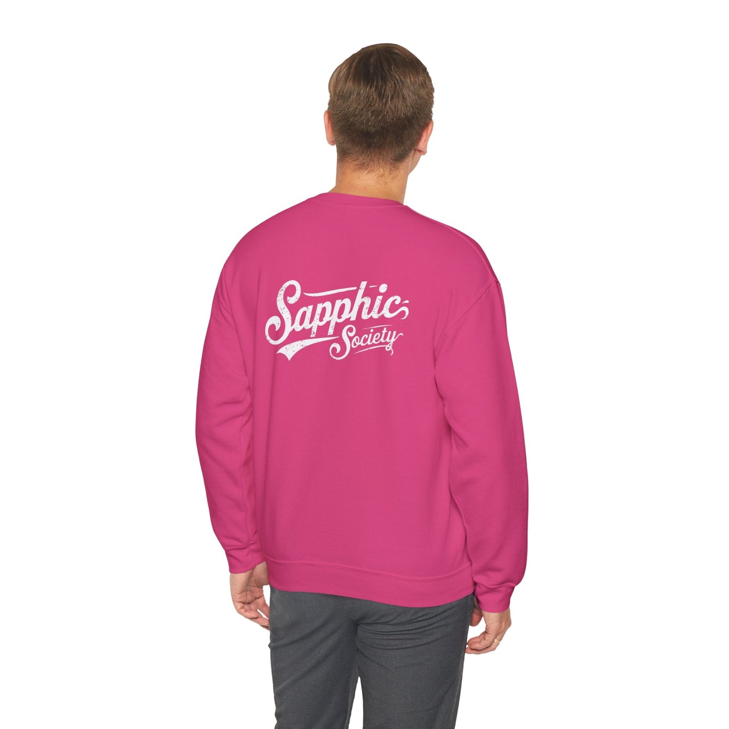 Sapphic Society Sweatshirt - Sweatshirt - The Lucky Wombat