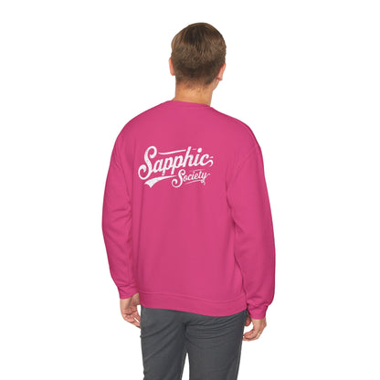 Sapphic Society Sweatshirt - Sweatshirt - The Lucky Wombat