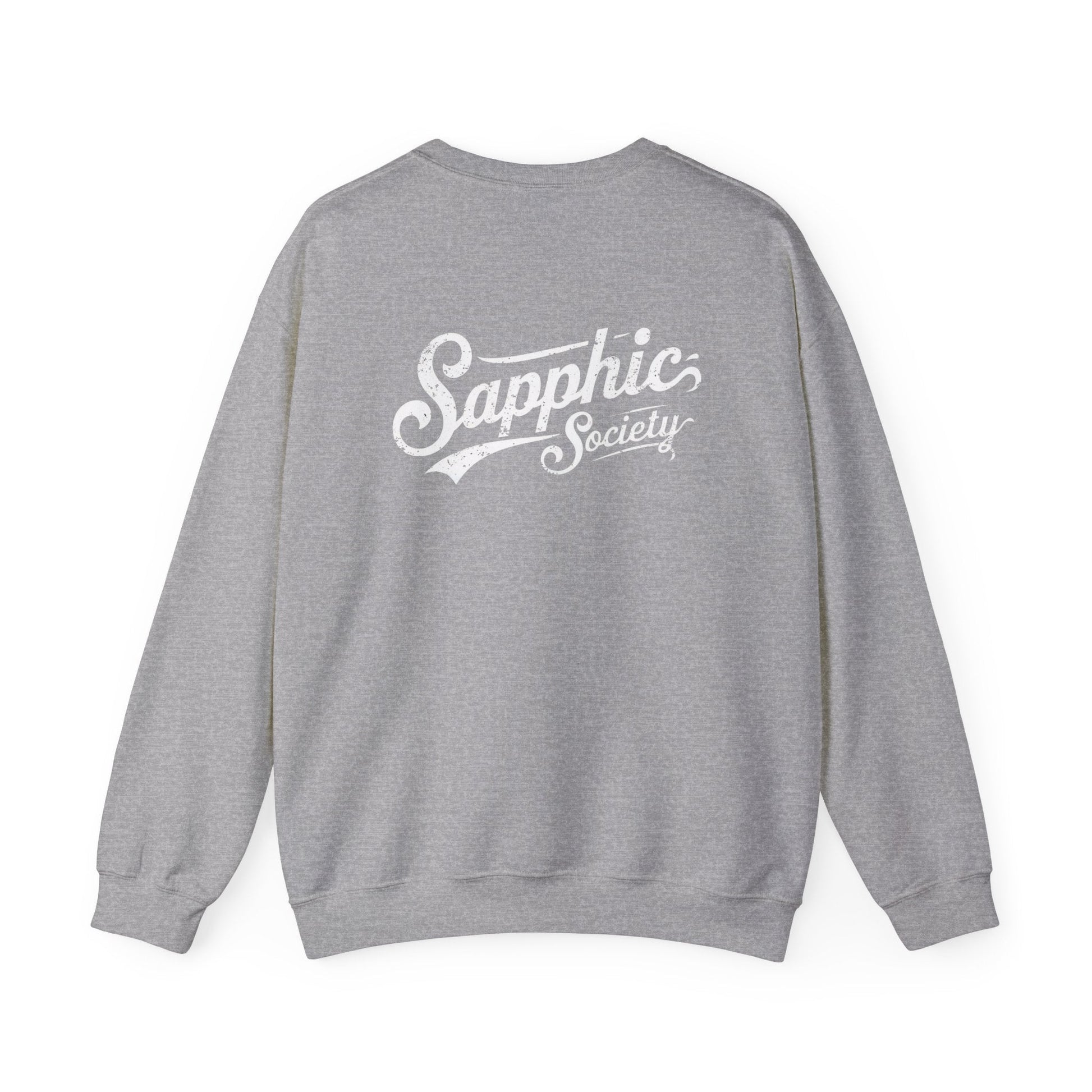 Sapphic Society Sweatshirt - Sweatshirt - The Lucky Wombat