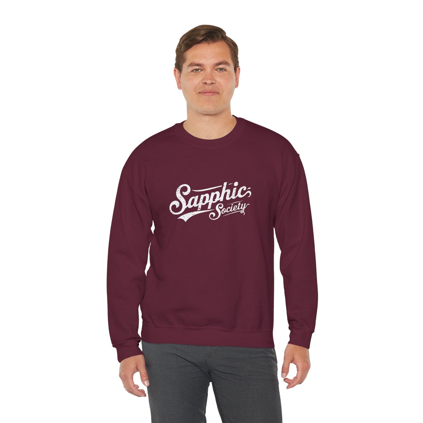 Sapphic Society Sweatshirt - Sweatshirt - The Lucky Wombat