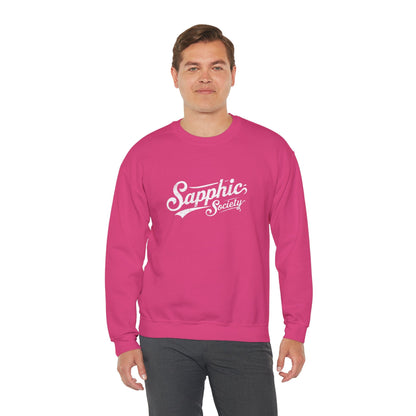 Sapphic Society Sweatshirt - Sweatshirt - The Lucky Wombat