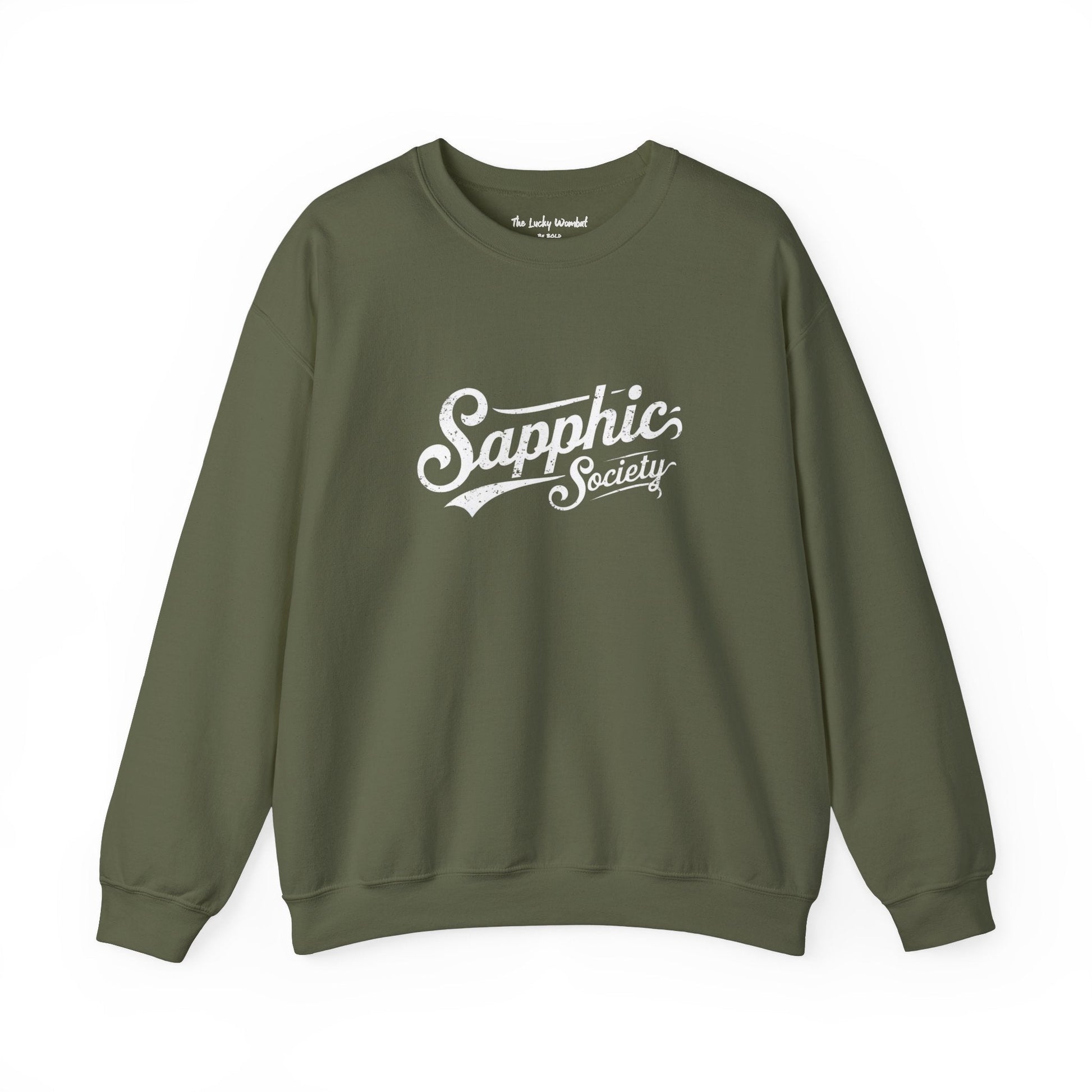 Sapphic Society Sweatshirt - Sweatshirt - The Lucky Wombat