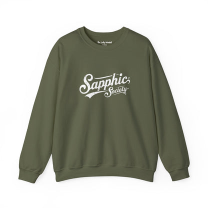 Sapphic Society Sweatshirt - Sweatshirt - The Lucky Wombat