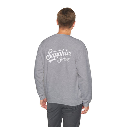 Sapphic Society Sweatshirt - Sweatshirt - The Lucky Wombat