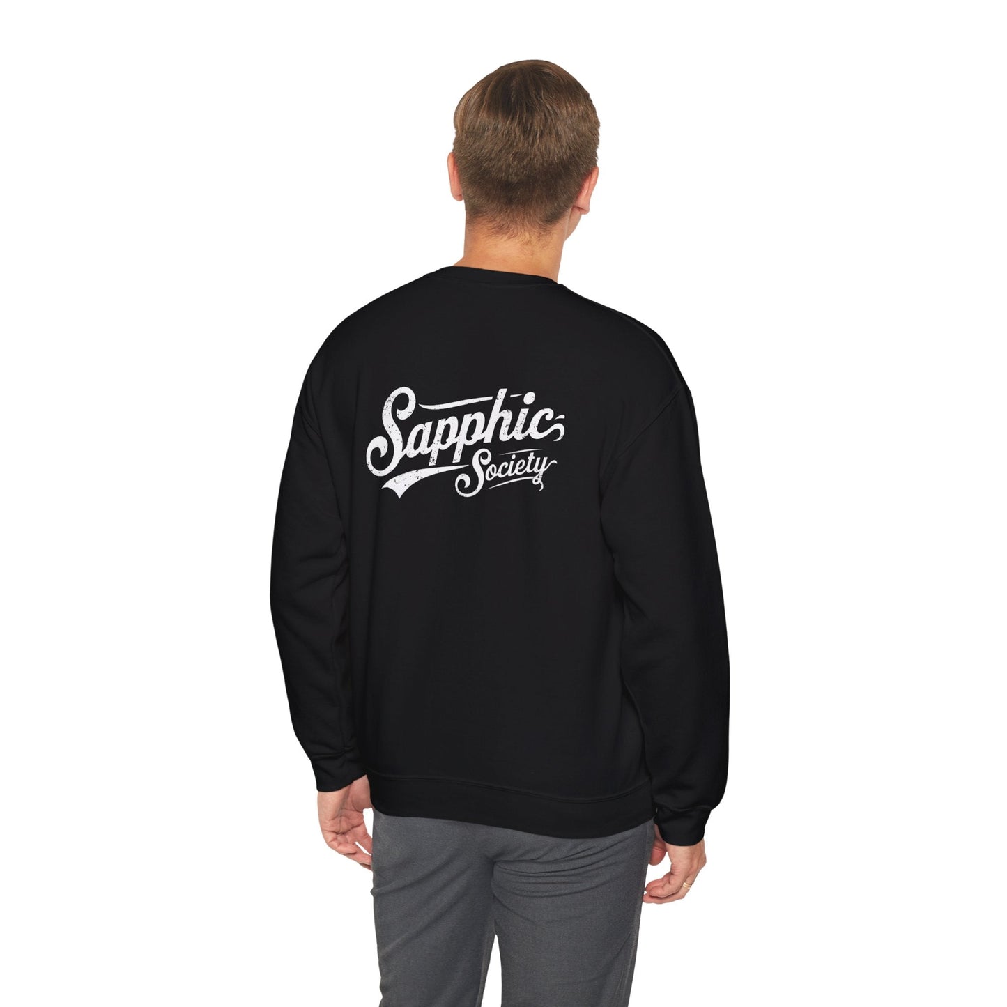Sapphic Society Sweatshirt - Sweatshirt - The Lucky Wombat