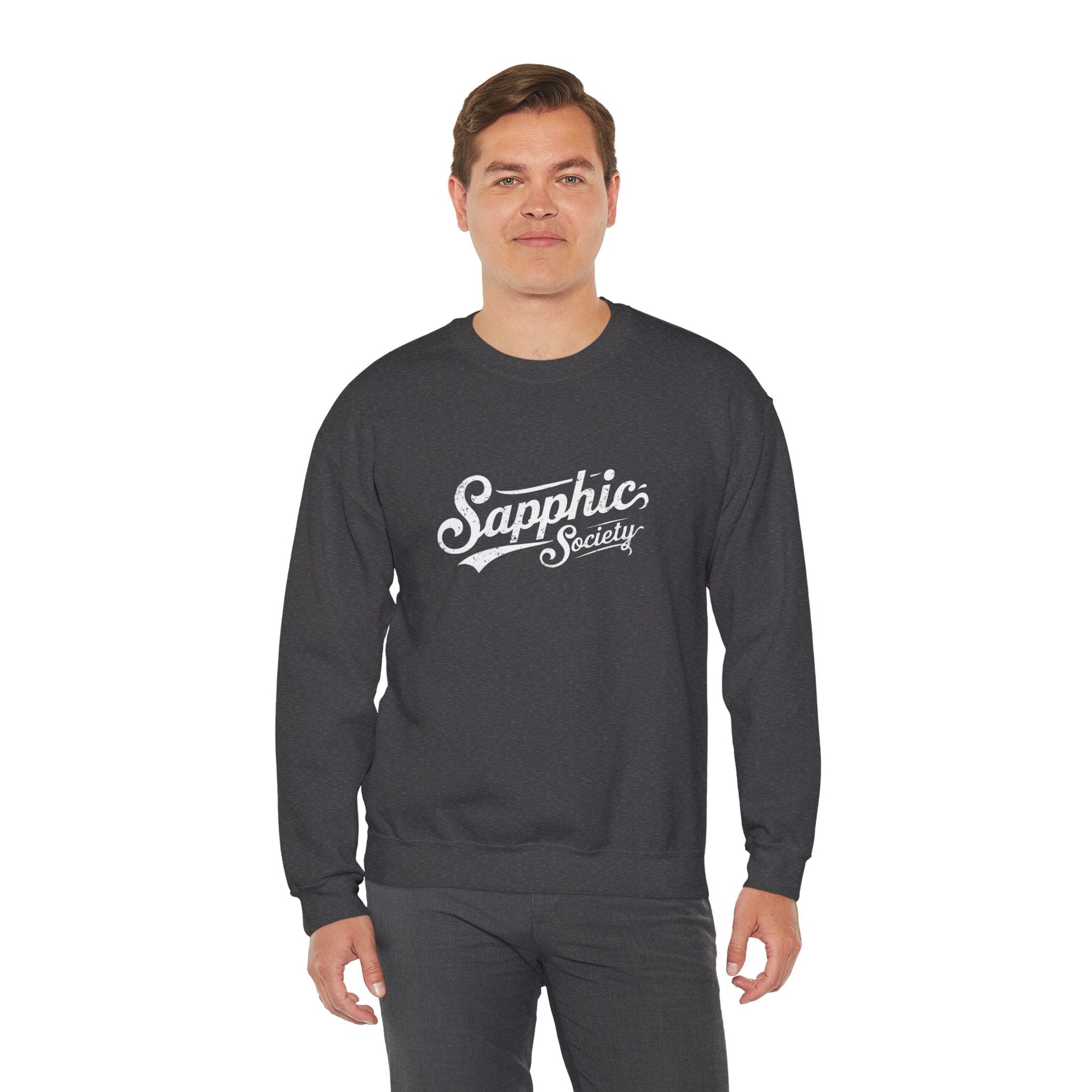 Sapphic Society Sweatshirt - Sweatshirt - The Lucky Wombat