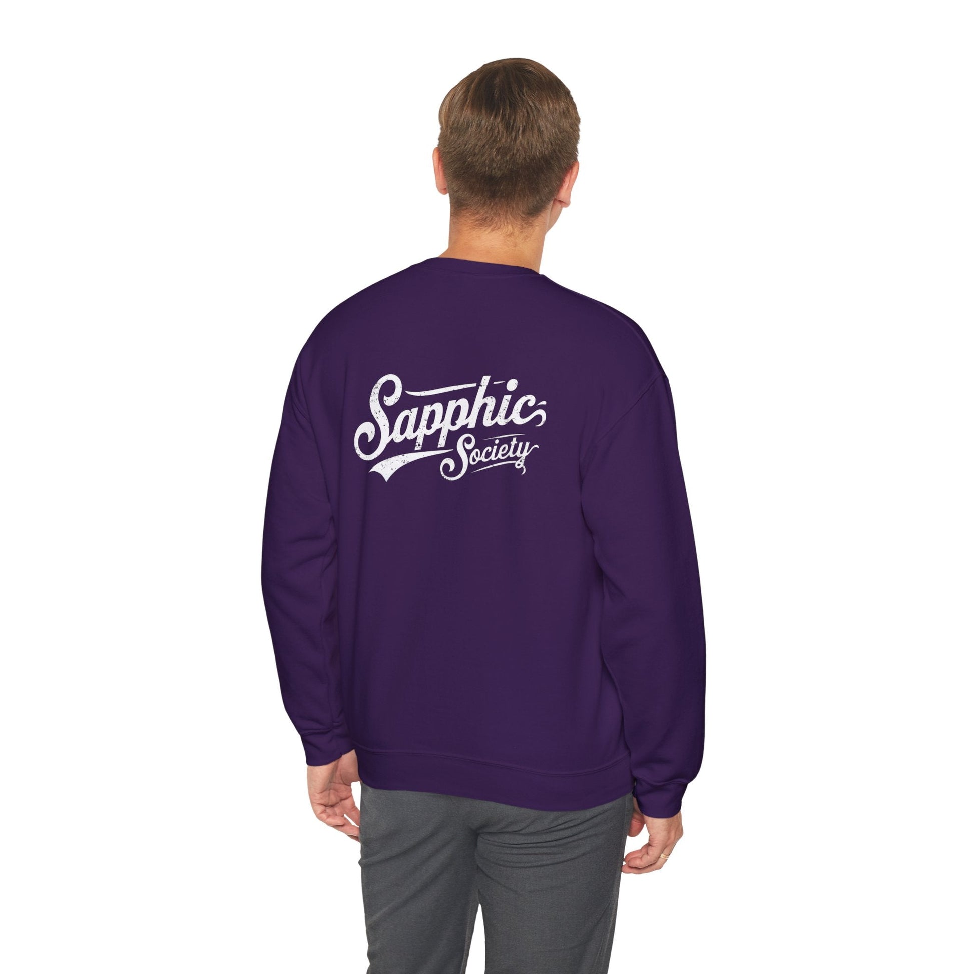 Sapphic Society Sweatshirt - Sweatshirt - The Lucky Wombat
