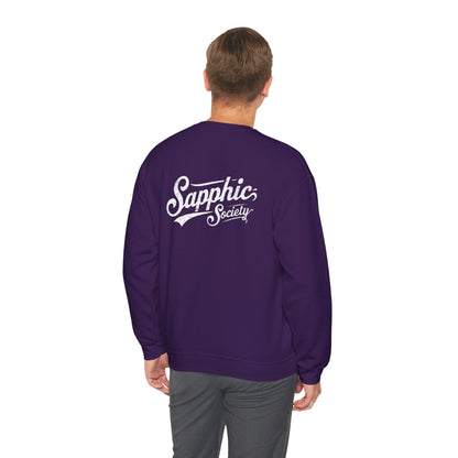 Sapphic Society Sweatshirt - Sweatshirt - The Lucky Wombat