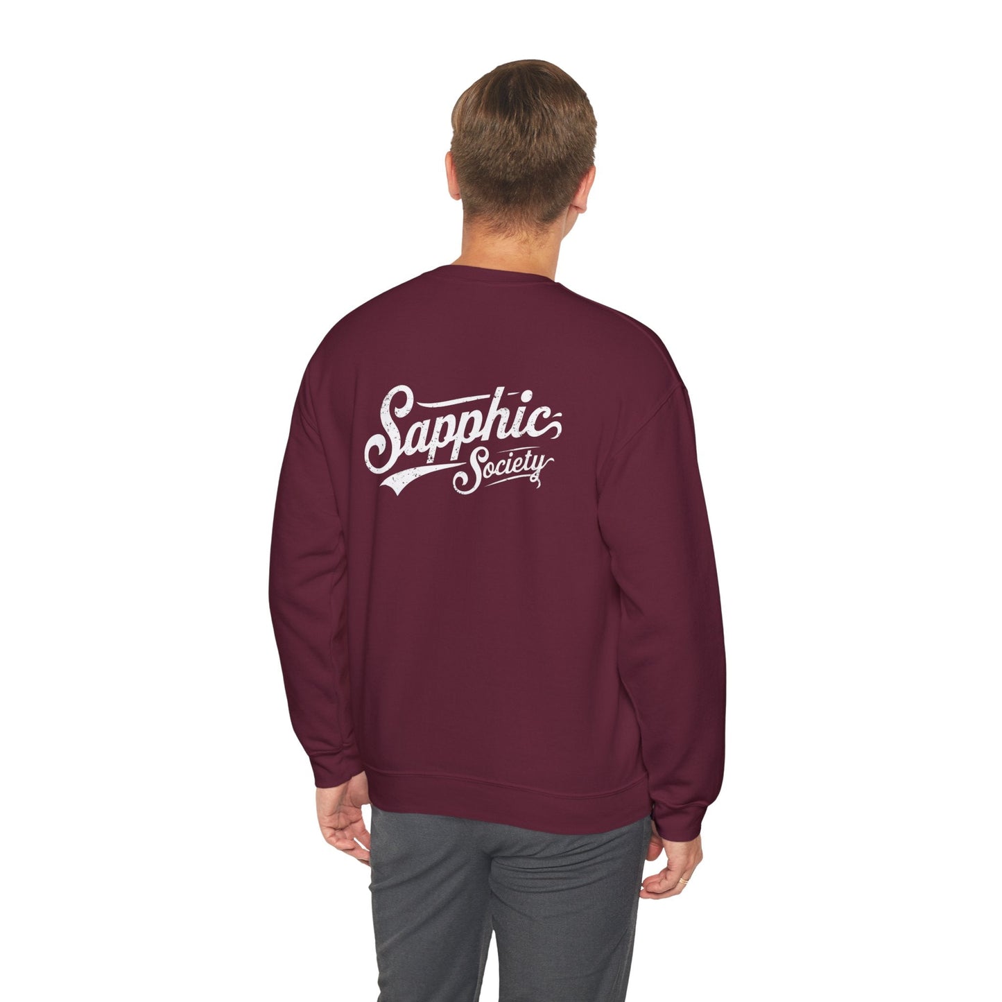 Sapphic Society Sweatshirt - Sweatshirt - The Lucky Wombat