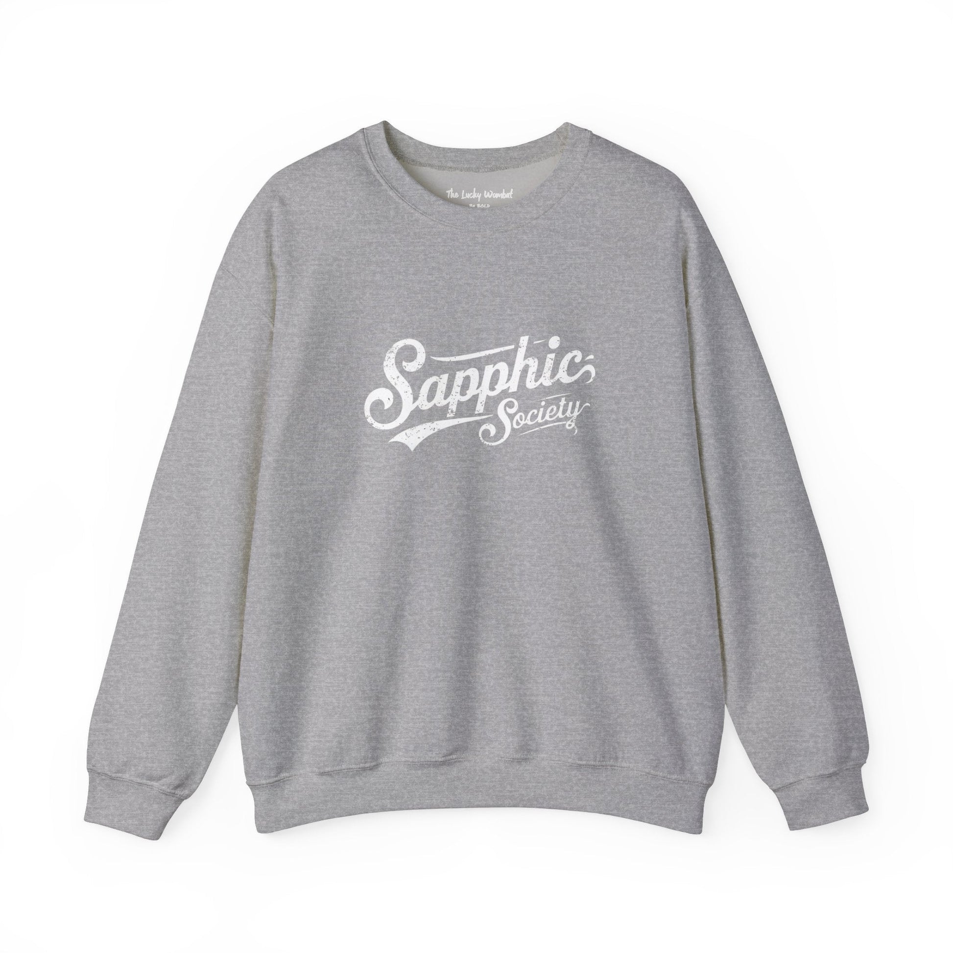 Sapphic Society Sweatshirt - Sweatshirt - The Lucky Wombat