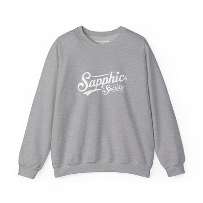 Sapphic Society Sweatshirt - Sweatshirt - The Lucky Wombat